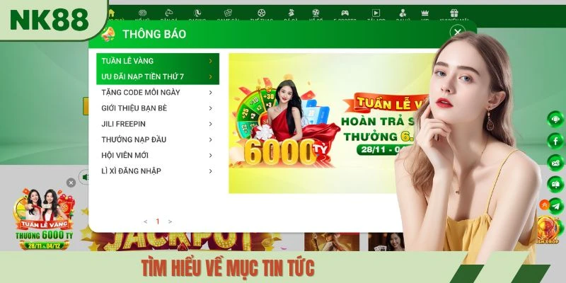 Tìm hiểu về mục tin tức